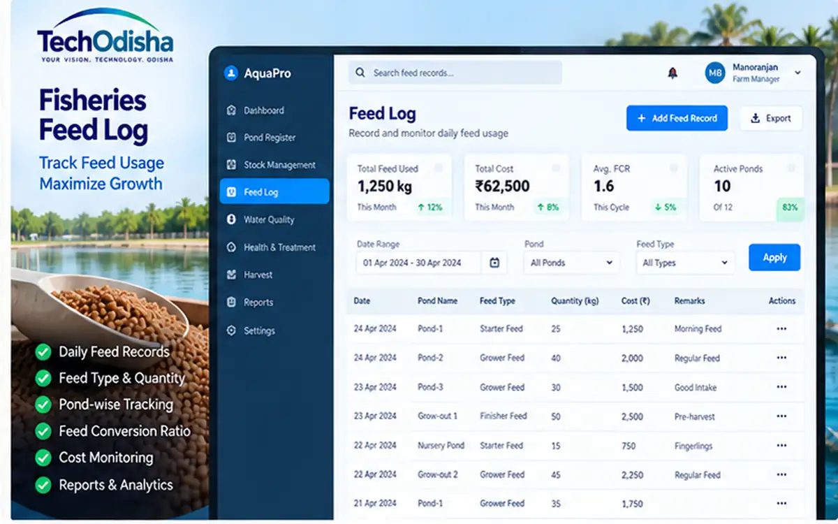 Feed log